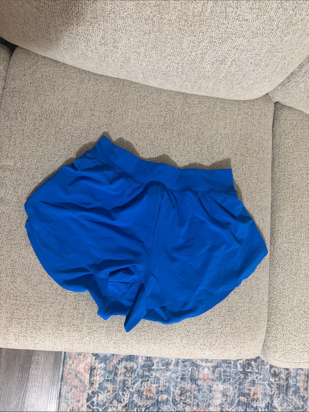 CRZ YOGA Royal Blue Women's Athletic Shorts